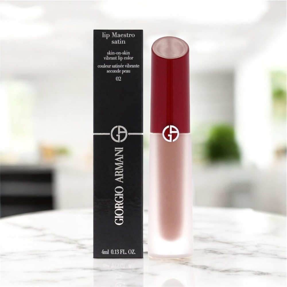 Giorgio Armani Lip Maestro Satin - Weekend Getaway 02